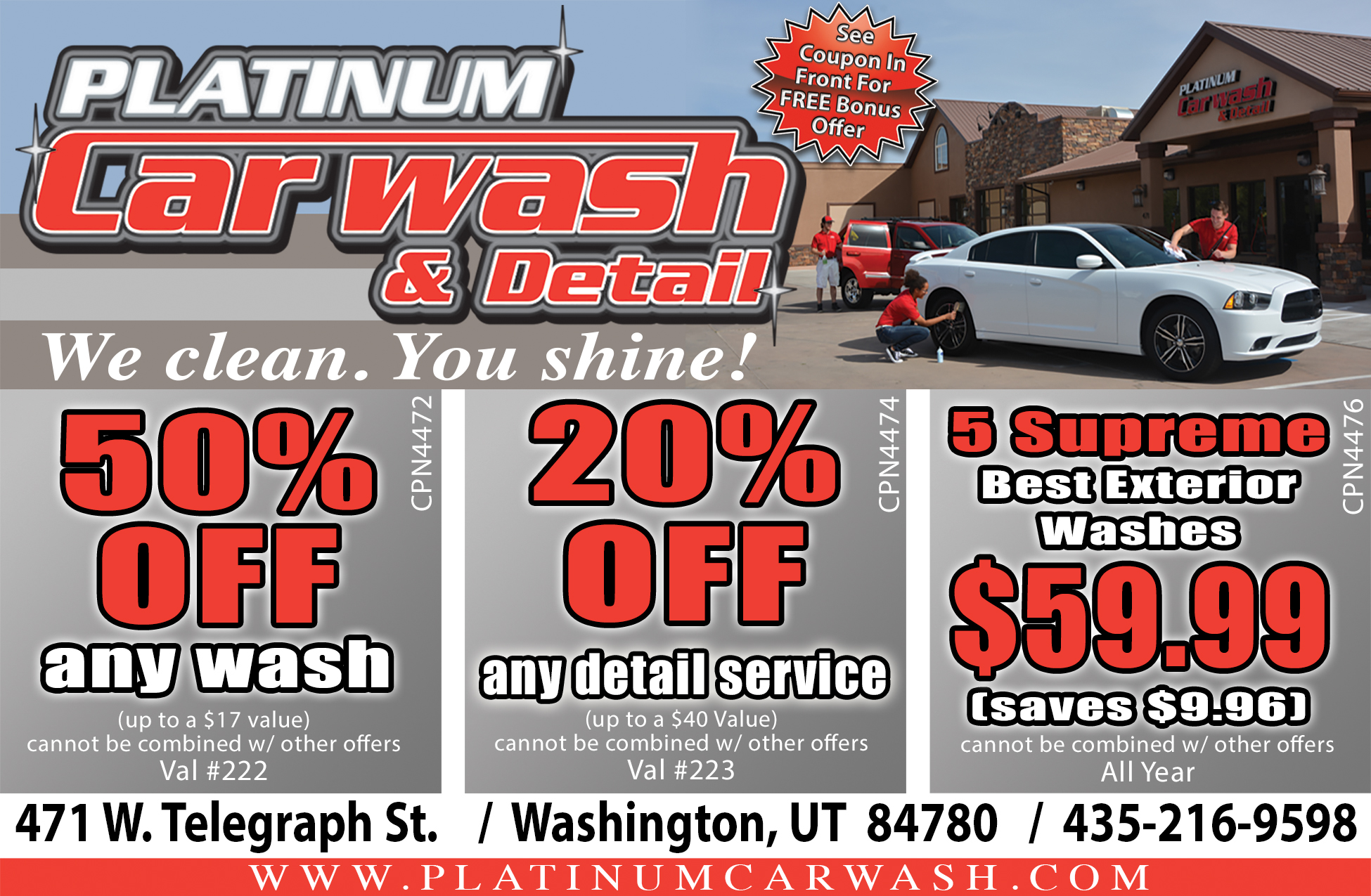 Platinum Car Wash Dixie Direct Savings Guide