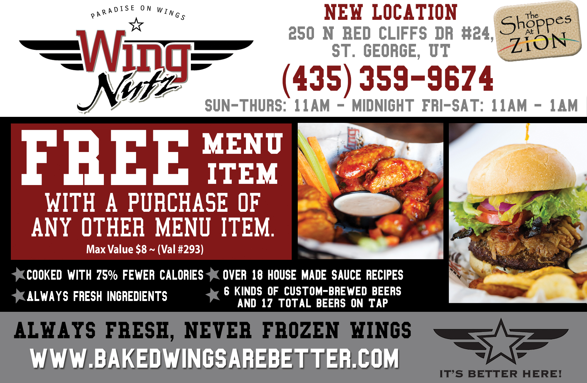 Wing Nutz Dixie Direct Savings Guide