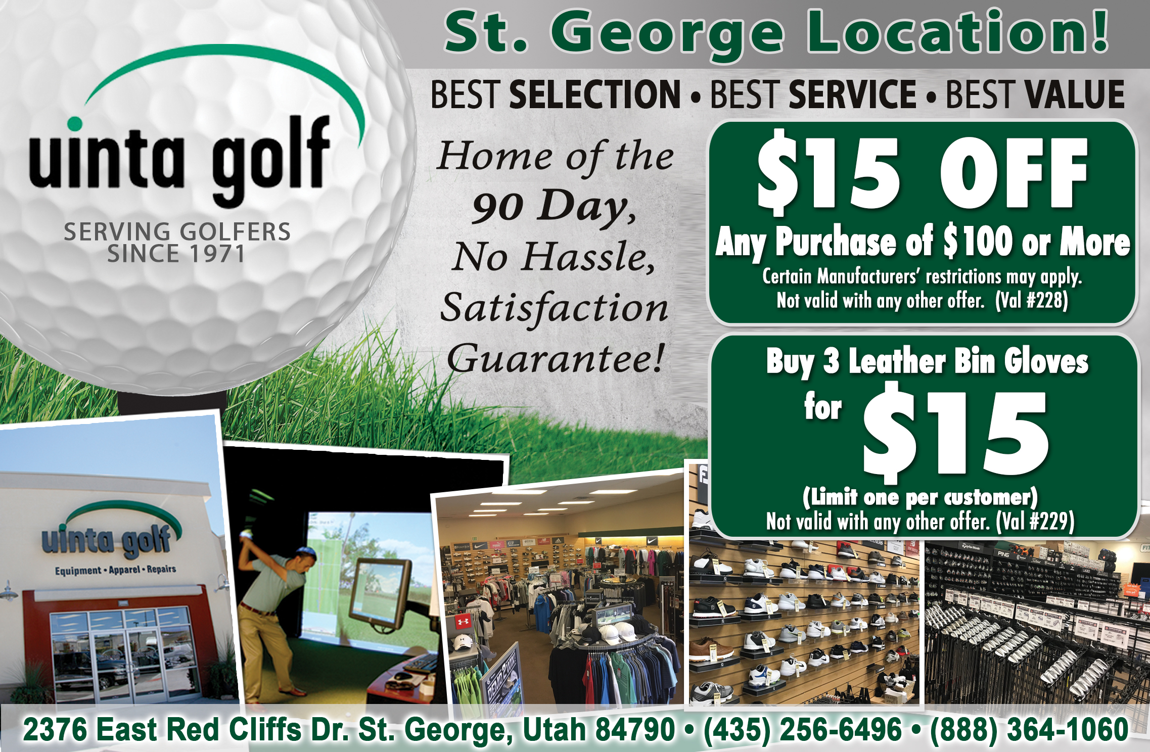 Uinta Golf Dixie Direct Savings Guide